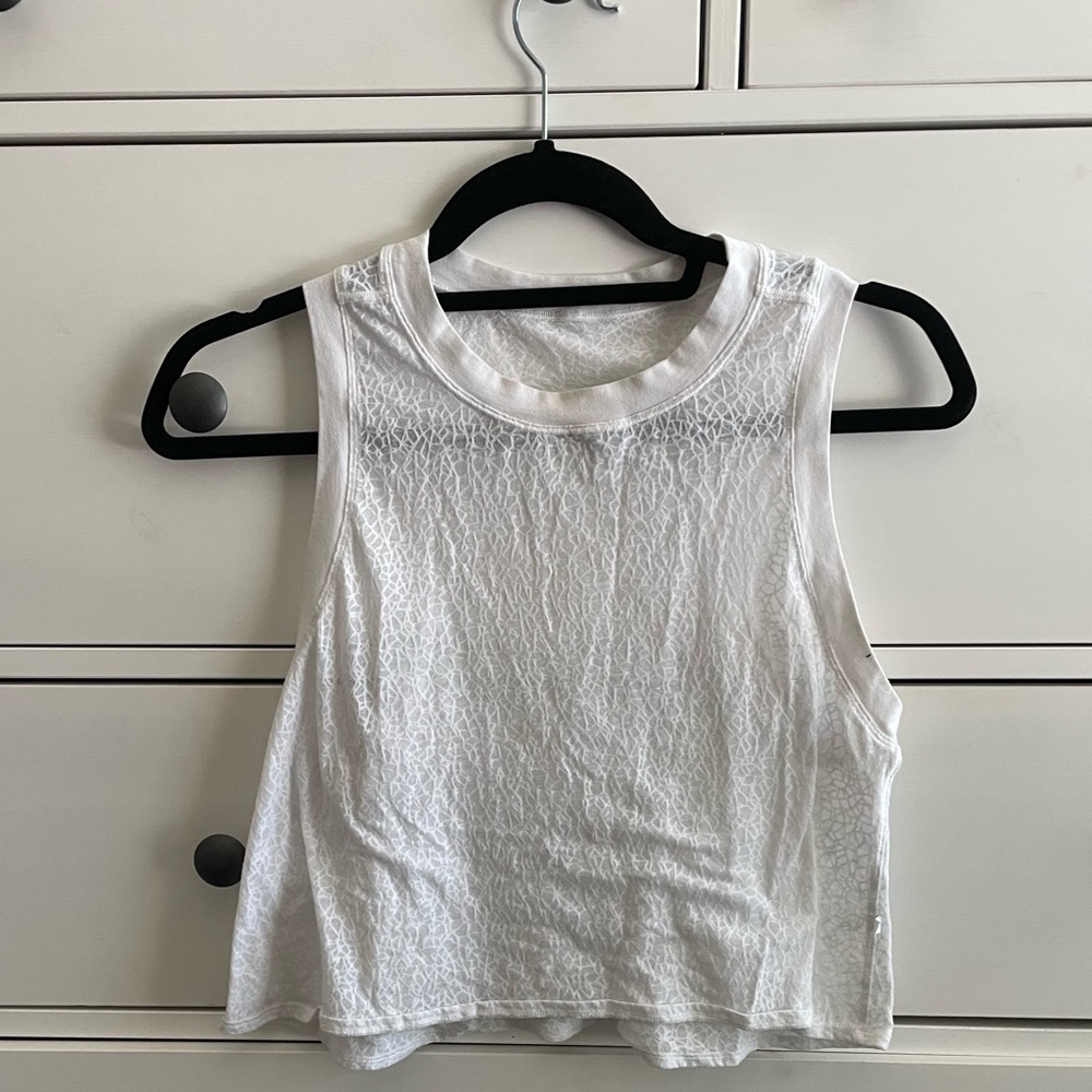Lululemon Cropped Athletic Tank